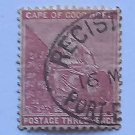 COGH - 1882-83 Defin Issue - 3d Pale Claret - Single - Fiscally Used