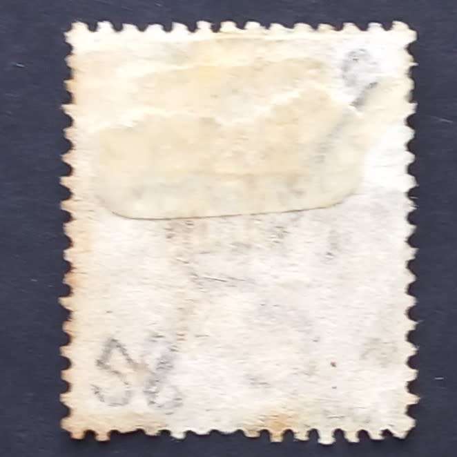 COGH - 1882 3d Claret surcharged - Wmk "Crown over CA" - Single - Used