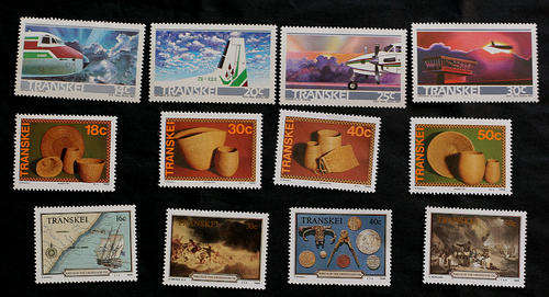 TRANSKEI - 3 SETS OF STAMPS - MNH