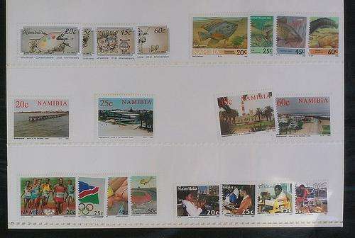 NAMIBIA - 1992 YEAR PACK - 5 x SET OF 4 - MNH