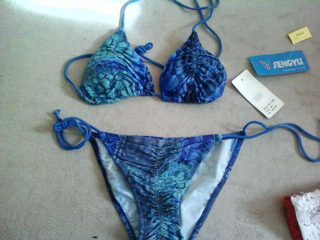 2 piece bikini swimwear- size L