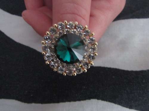 IMPORTED  DESIGNER GOLD EP RING WITH HUGE AUSTRALIAN STONE 6,7,8,9&16,17,18,19(Free import costs