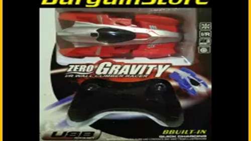 INFRA RED REMOTE CONTROL WALL CLIMBER ZERO GRAVITY CARS(BUILT IN RECHARGEBLE BATTERY
