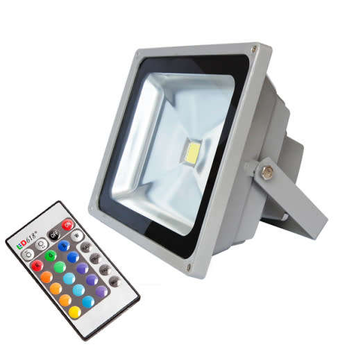 20 Watts RGB Flood Lights - With Remote
