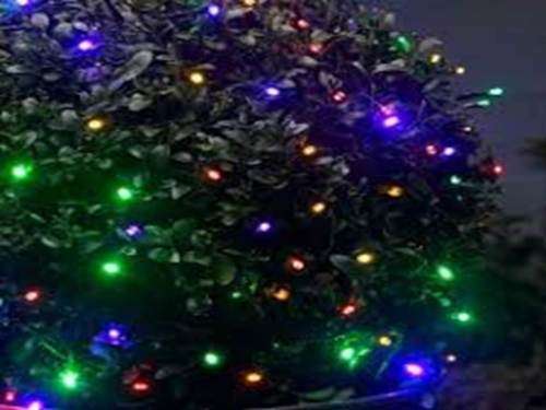 4ft Artificial Christmass tree with 3m BATTERY  OPERATED MULTI COLOR FAIRY LIGHTS(combo deal)