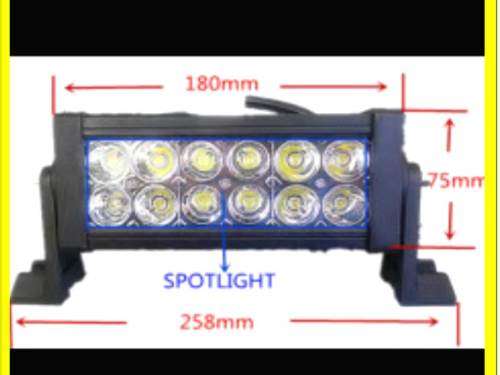 BLACK FRIDAY!!???36 WATTS LED CREE LIGHT BAR WITH SIDE BRACKETS (EXTRA HARNESS AND OR CLAMPS)