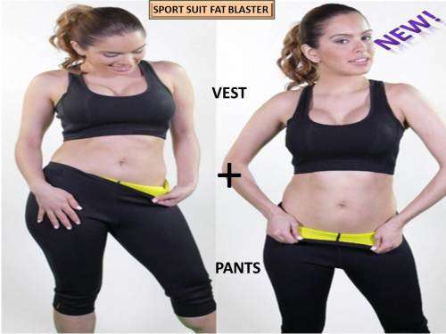 NEOTEX SLIM SPORT SUIT FAT BLASTER(PANTS AND VEST-SIZES M to 3XL)