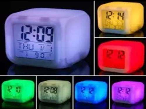 COLOUR CHANGING ALARM CLOCK
