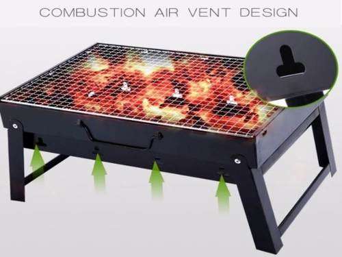 BLACK FRIDAY!!!!Stainless Steel Charcoal Barbecue Braai, Convenient, Compact & Fold in a Handy Case