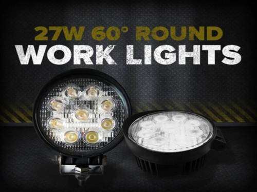 27W X  9 LED SPOT OR WORK LIGHT