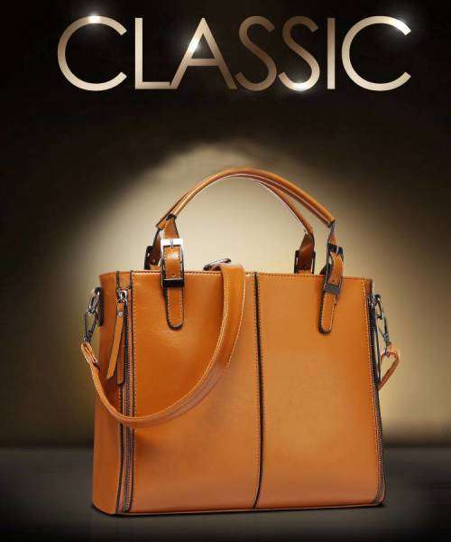 Large PU Messenger Shoulder Bag