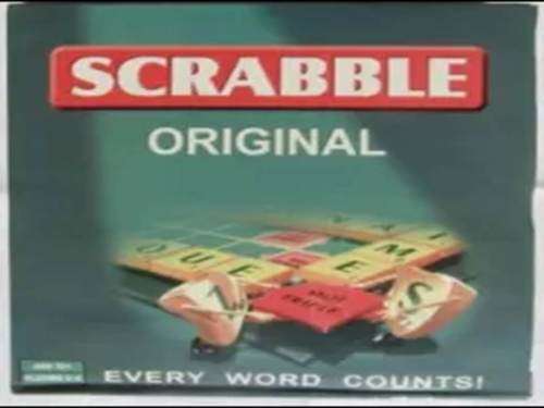 SCRABLE BOARD GAME