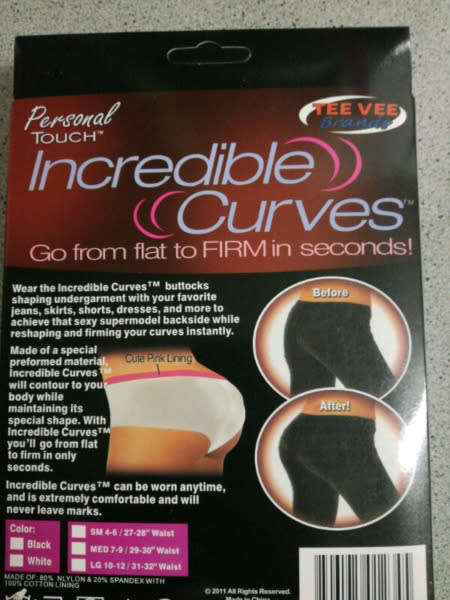 Incredible Curves (Improve your buttox for a better look)