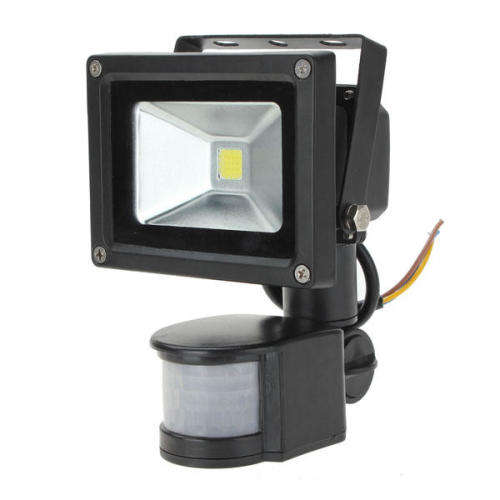 10 Watts LED PIR Motion Sensor Flood Light