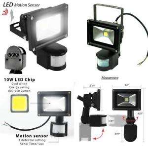 10 Watts LED PIR Motion Sensor Flood Light
