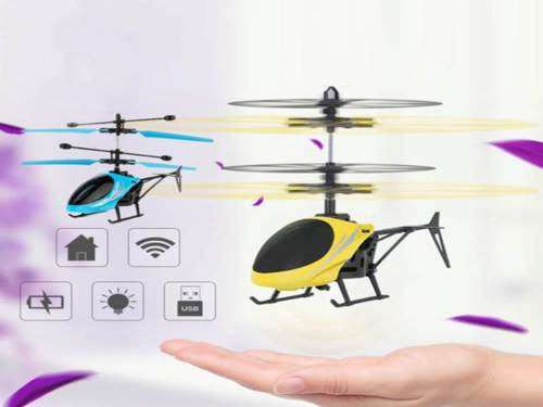 INFRARED HAND INDUCTION HELICOPTERS