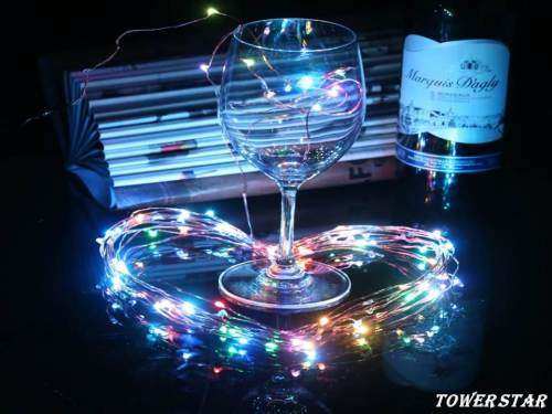 10M Christmas 220V White or Multicolour LED Fairy Lights