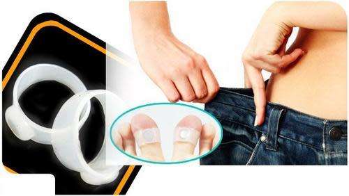 Slimming & Health Magnetic Silicone Toe Rings
