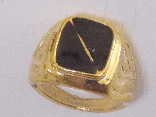 INTERNATIONAL IMPORT GOLD ELECTROPLATED RING SIZE 18,20(special shipping)