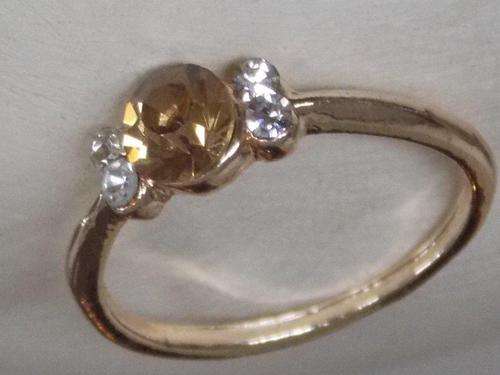 INTERNATIONAL IMPORT GOLD ELECTROPLATED RING SIZE 17(special shipping)
