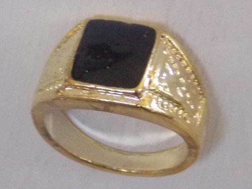 INTERNATIONAL IMPORT GOLD MENS EP RING SIZE 17, 18,19,20&21(special shipping)