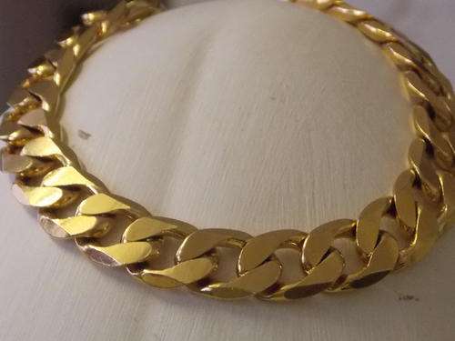 HUGE SPECIAL!!!! GOLD FUSION HUGE 9.25MM HIGH CLASS BRACELET FOR THE UPPERCLASS(FREE IMPORT COSTS)