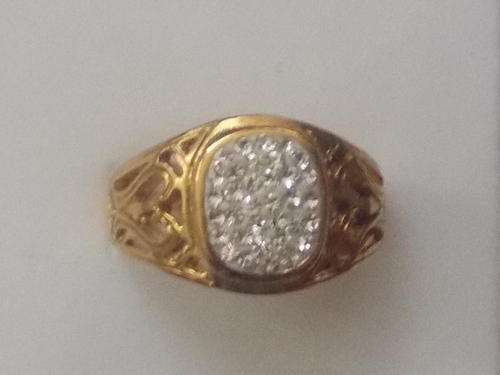 INTERNATIONAL IMPORT GOLD EP MENS RING SIZE 19 & 20 (FREE IMPORT)