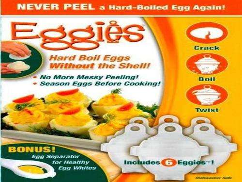 EGGIES HARD BOILED EGGS WITHOUT THE SHELL(6 EGGIES+ BONUS)