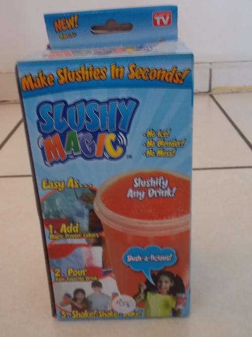 SLUSHY MAGIC KIT AS PER TV ADDS!!! (MAKE SLUSHIES IN SECONDS)