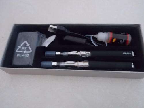 DOUBLE ELECTRONIC CIGARETTE WITH OIL (COMPLETE KIT)