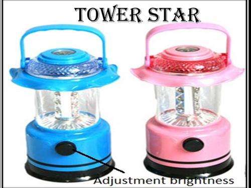 12 LED CAMPING LANTERN STUNNING PINK AND BLUE (BATERY OPERATED)