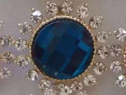 NEW!!!!IMPORTED  DESIGNER GOLD RING WITH HUGE SWAROVSKI CHARACTERISTIC 6,7,8,9(Free import costs)