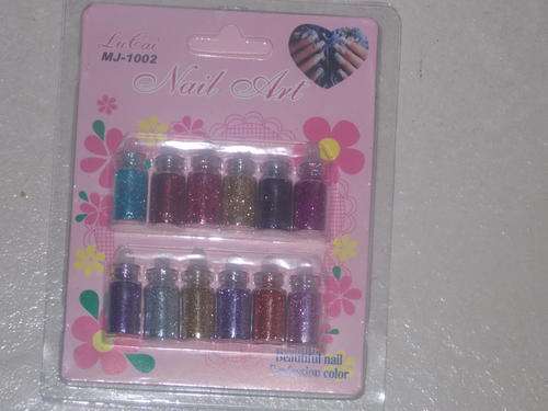 5 UP FOR GRABBS!!! LA CAI  12 COLOURS NAIL DECORATIONS