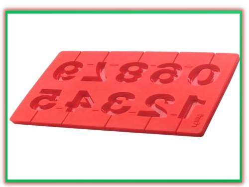 Silicone Number Cake Mould Baking