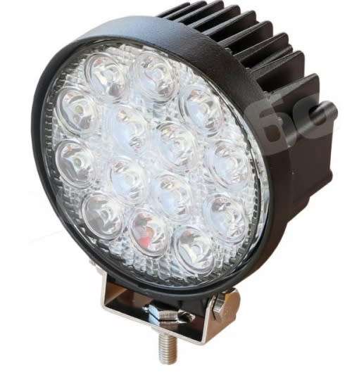 42 Watt LED Round Spot Light - Brackets Included!