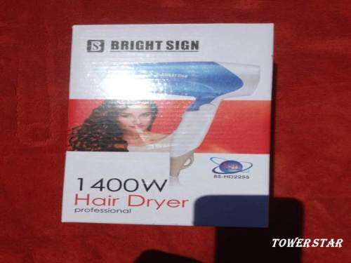HAIR DRYER 1400W FOLDABLE FOR HOLIDAY