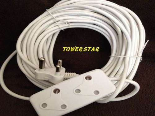 15 Meter Extension Cord with 2 way Multiplug