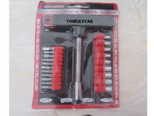 PROFESSIONAL TOOLS SET OF SCREWDRIVER AND SOCKETS