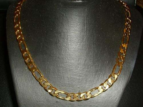 11mm WIDE!!!!! UPPERCLASS GOLD FUSION IMPORTED NECKLACE