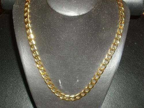 INTERNATIONAL IMPORTED 6MM GOLD FUSION DESIGNER NECKLACE