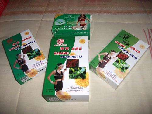 SPECIAL!!!!CHINESE SLIMMING HAMPER 1GREEN TEA,2KANGMEI CAPSULES & I GREEN TEA SLIMMING SOAP