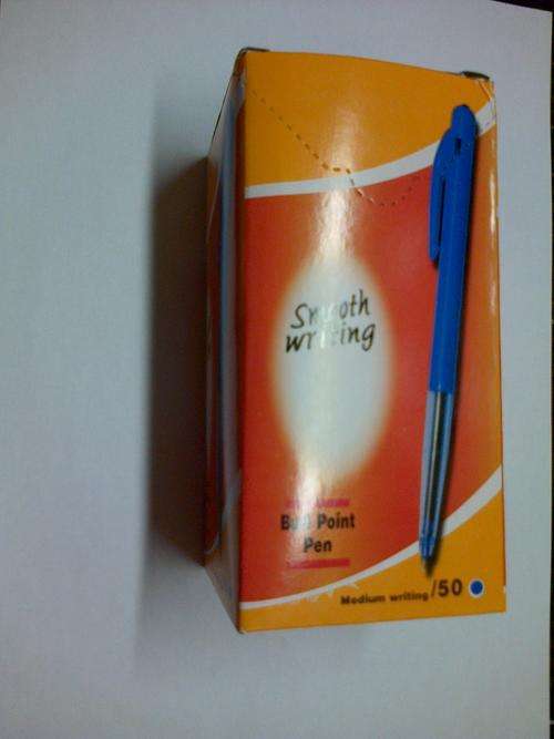 BALLPOINT PENS BOX OF 50 (BLUE)