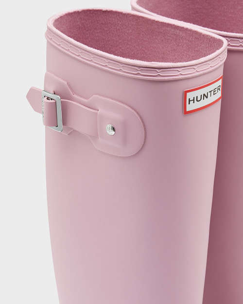 NEW Hunter Women's Original Tour Wellington Boots Blossom Pink