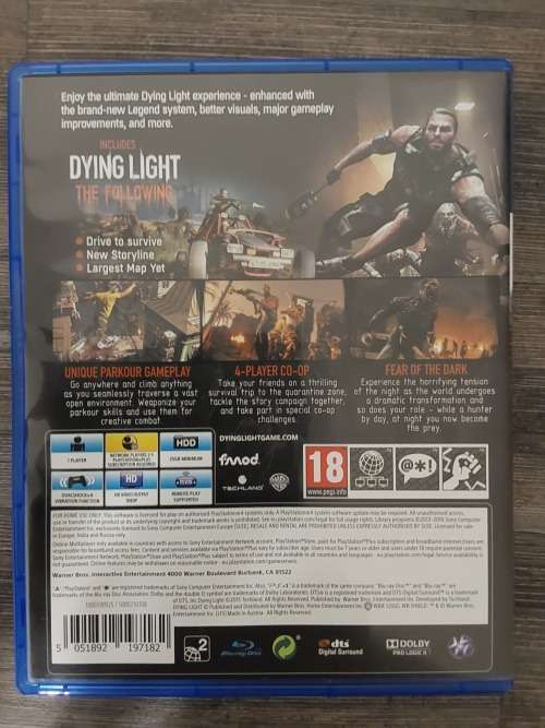 Dying Light - The Following (PS4)