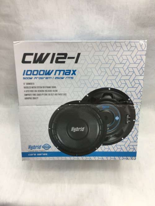 HYBRID CW12-1 12 INCH SUBWOOFER SVC