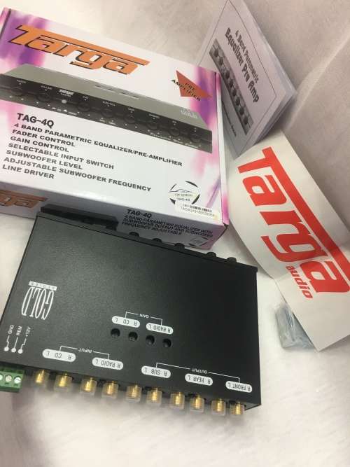 Targa Equalizer 4 Band Tag-4q