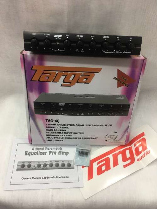 Targa Equalizer 4 Band Tag-4q