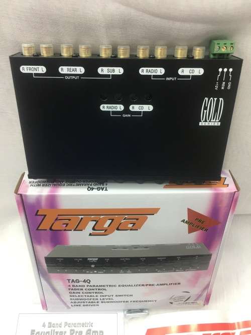 Targa Equalizer 4 Band Tag-4q