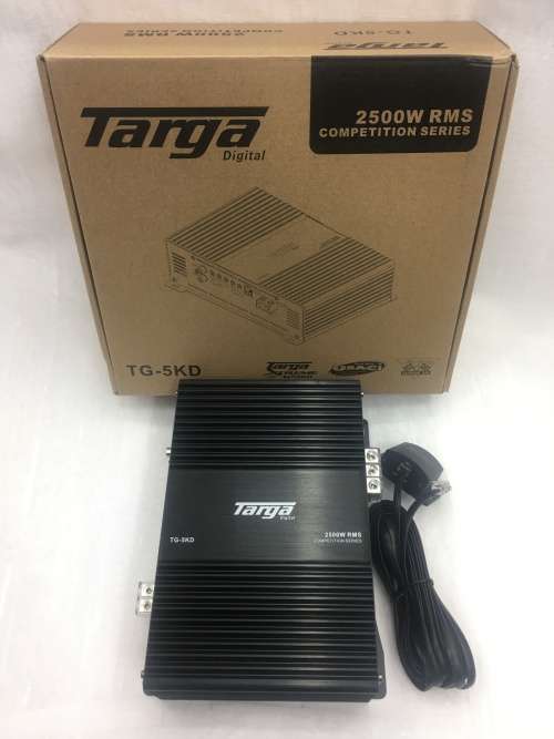 TARGA TG-5KD TARGA CAR AMP MONOBLOCK 2500W RMS