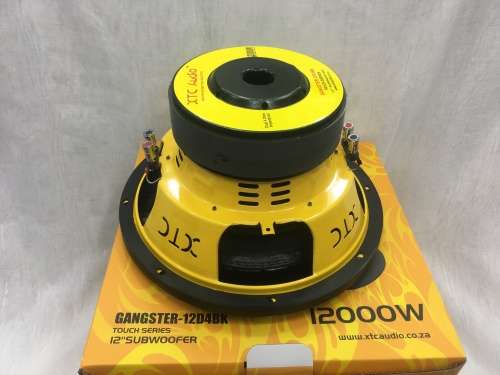 Gangster 12000W Dvc Xtc 12Inch Car Subwoofer